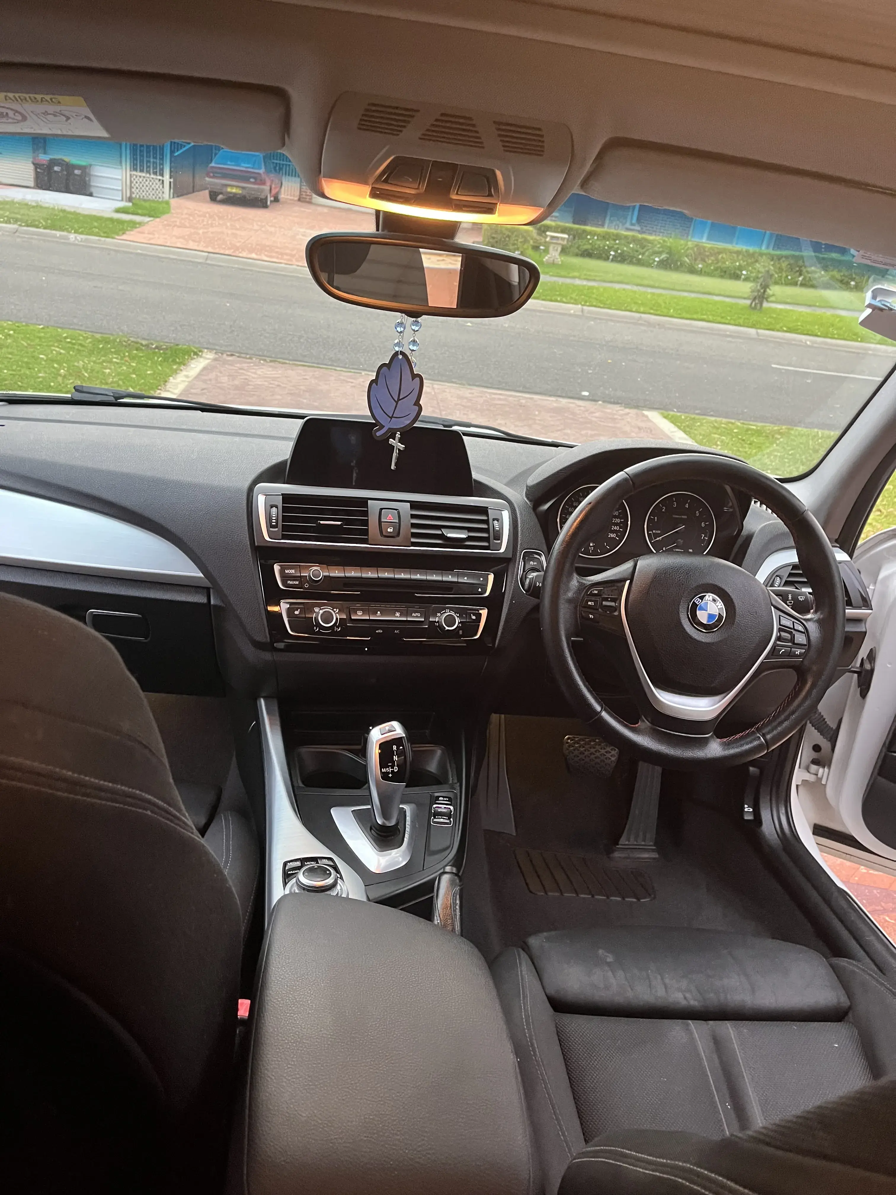 BMW interior detailed — spotless cockpit