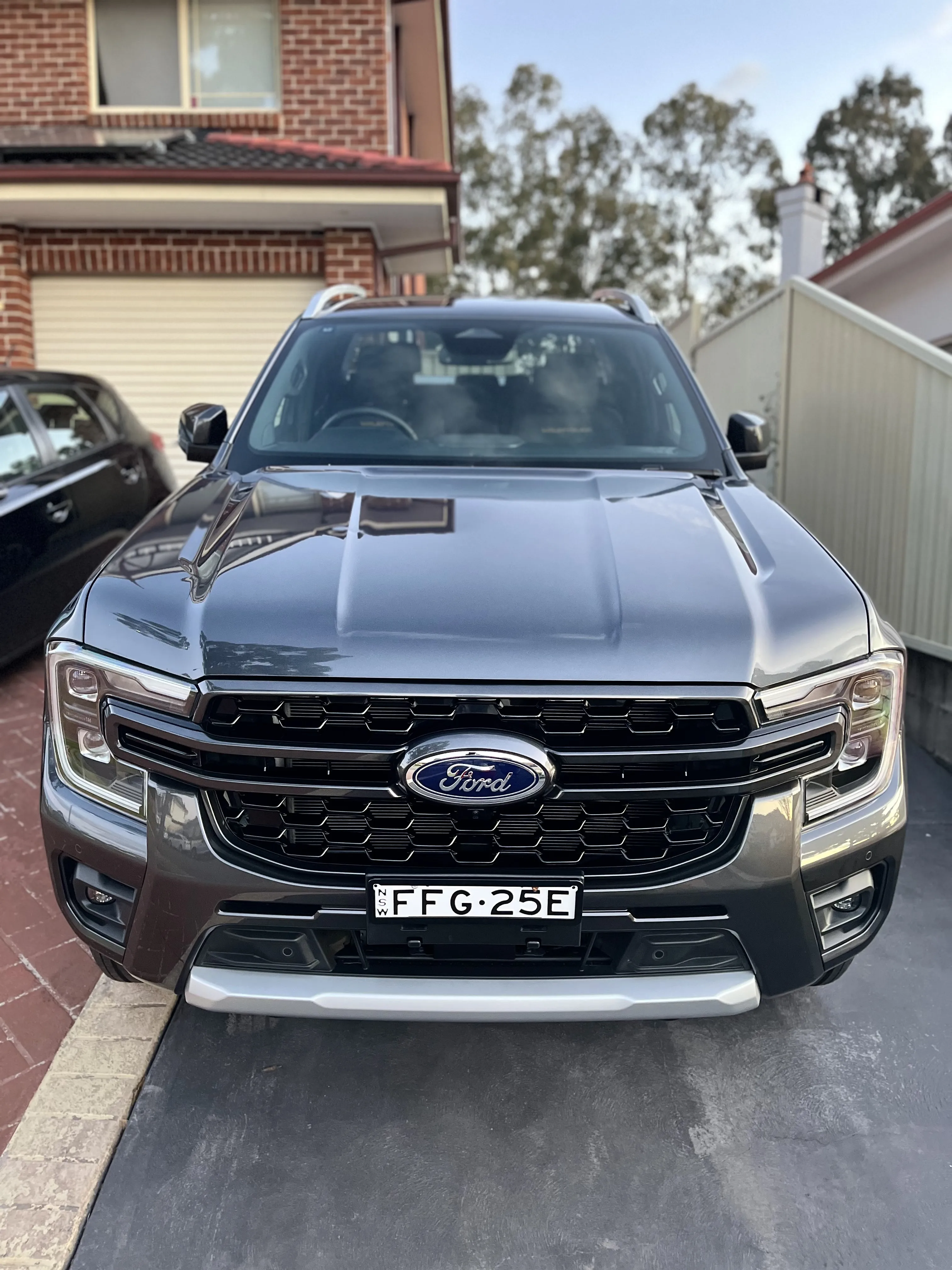 Ford Ranger Wildtrak polished and delivered back to customer's driveway by 3Stage Car Care Sydney